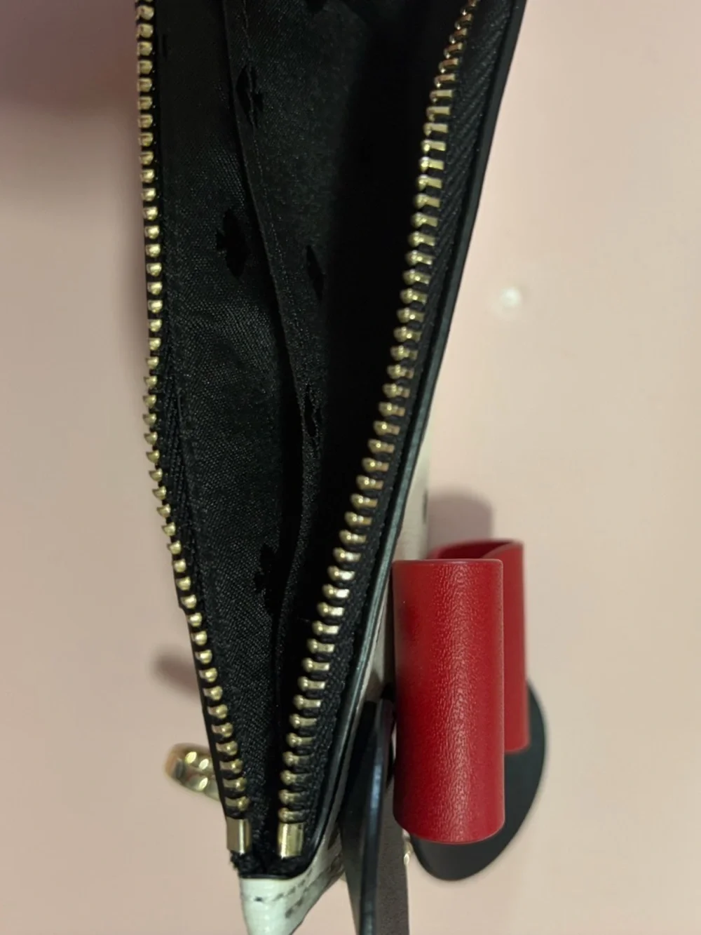 kate spade Polka Dot Minnie Ear Wallet - Picture 3 of 6